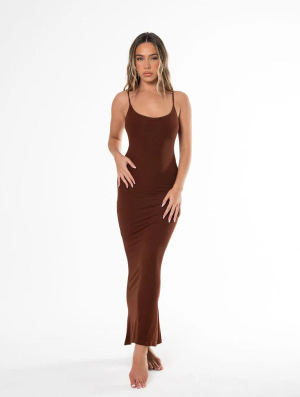 Long Shape Maxi Dress